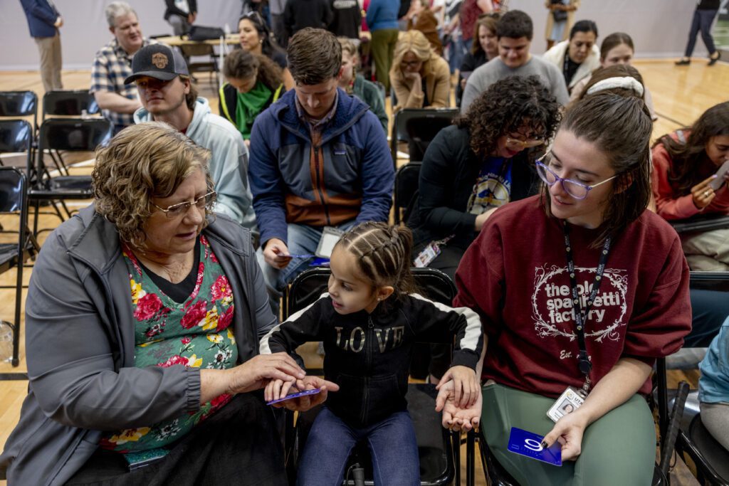 Pictured: Students and staff at the Utah Schools for the Deaf and Blind on Wed. April 10, 2024 in Salt Lake City.