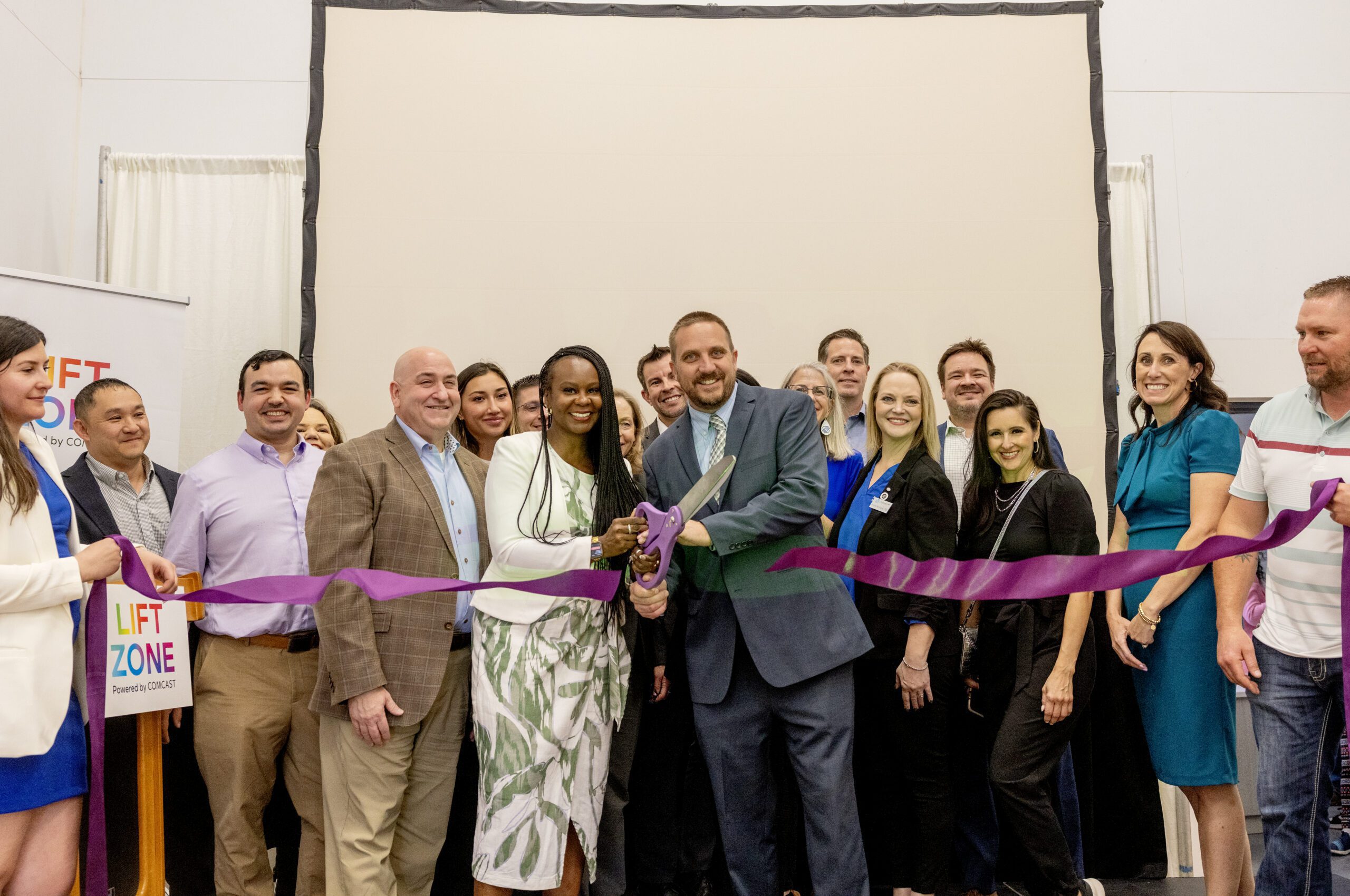 The Lift Zone Technology Center Ribbon Cutting ceremony at the Boys & Girls Club of Greater Salt Lake on Wednesday, May 22, 2024 in Tooele, UT.