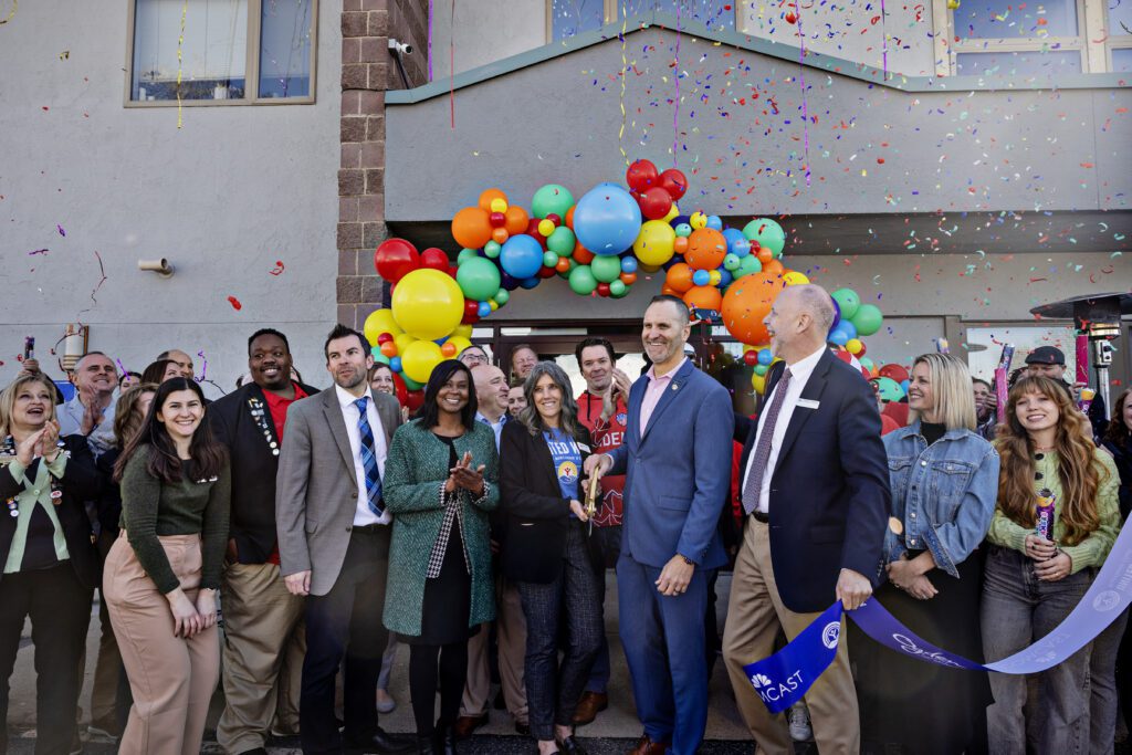 Lift Zone Ribbon cutting at the United Way of Northern Utah in Ogden, Utah on Wed., March 5, 2025.