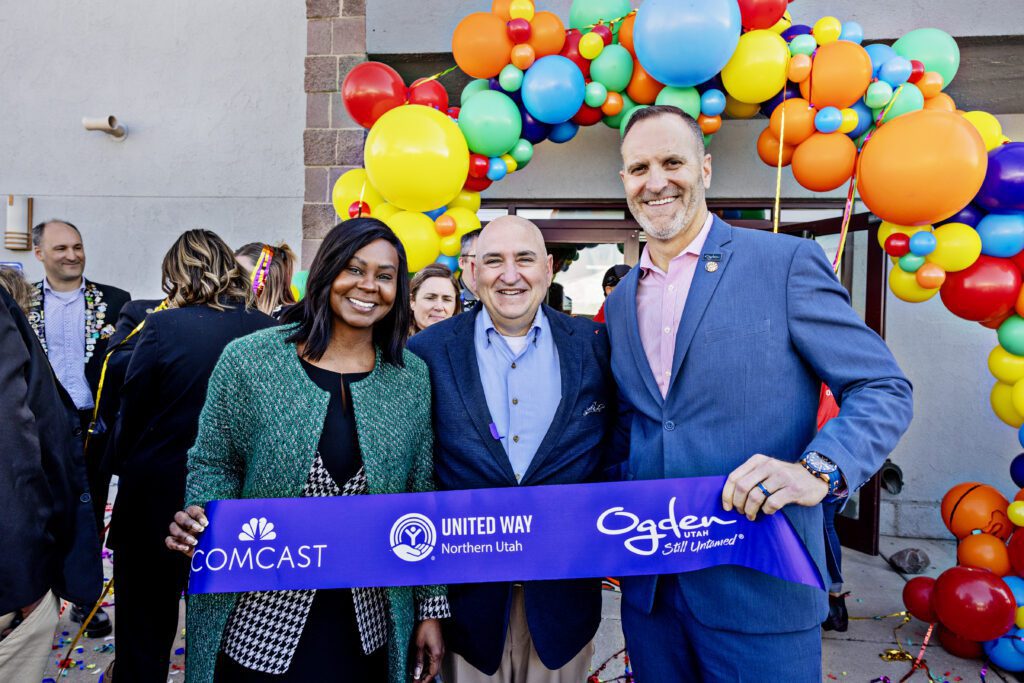 Lift Zone Ribbon cutting at the United Way of Northern Utah in Ogden, Utah on Wed., March 5, 2025.